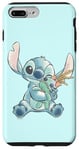 Coque pour iPhone 7 Plus/8 Plus Disney Lilo & Stitch Ohana Means Family Cute Hug Sketch V2