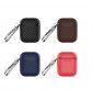 Coque Effet Carbone pour AirPods 1 APPLE Boitier de Charge Silicone Design Housse Protection - MARRON