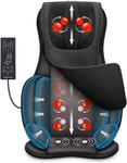 Snailax Full Body Massage Chair Pad Shiatsu Neck Back Massager with Heat & Full