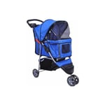 Bc-elec - 5663-0015Ablue Poussette pour animaux à 3 roues, coloris bleu