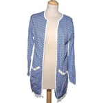 Gilet Only  gilet femme  34 - T0 - XS Bleu