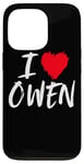 Coque pour iPhone 13 Pro J"adore Owen Dad Boyfriend Mari Fils Petit-fils