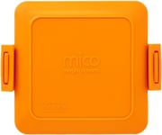 Microwave Toastie Sandwich Maker, Non-Stick Silicone Grill, Orange, Heatwave Tec