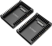 [2Packs]Orico 2.5 SSD SATA to 3.5 Hard Drive Adapter Internal Drive Bay Converte