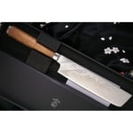 Japanilainen vihannesveitsi Nakiri Ryusen Hamono Prever PV-104 17.5cm