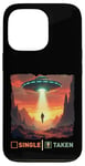 iPhone 13 Pro single taken alien man taken by UFO valentine's day boys Case