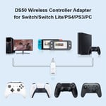 Convertisseur Récepteur De Manette De Jeu Pour Ps5, Ps4, Ps3, Xbox, Ns Pro, Adaptateur De Contrôleur Sans Fil Compatible Bluetooth, Accessoires De Jeu