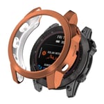 Garmin Fenix 7X elektropläteringsskydd - Roséguld Rosa