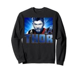 Marvel Avengers Endgame Thor Bold Logo Poster Sweatshirt