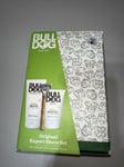 Bulldog Expert Shave Trio Original 3 Pcs Gift Set Bamboo Razor Moisturiser Gel