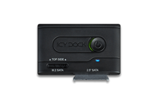 ICY DOCK – 1x M.2 SATA or 2.5" SATA SSD to USB 3.2 Gen1 (5Gbps) UASP adapter (MB031U-1SMB)