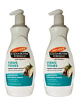 2x Palmer's Cocoa Butter Formula Firm Tones Firming Body Lotion 400ml