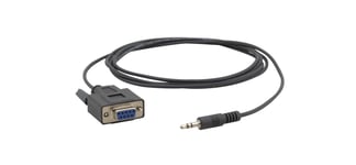 KRAMER C-A35M/D9F-6 3.5MM MALE TO D-9 PIN (MALE) CONTROL CABLE (6') 1.8M (95-0106006)