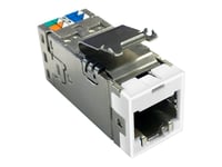 Netconnect Slx Series Amp-Twist - Modulär Insättning - Cat 6A - Stp - Rj-45 - Alpine White