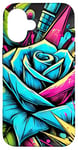 iPhone 16 Floral Rose Botanical Art, Vibrant Street Style, Love Roses Case