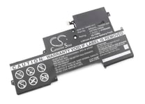 vhbw Batterie compatible avec HP EliteBook Folio 1020 G1 (N4P34PC), Folio 1020 G1 (P7F07UC) ordinateur portable Notebook (4700mAh, 7,6V, Li-polymère)