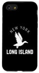 Coque pour iPhone SE (2020) / 7 / 8 Long Island New York Vintage LI NY Duck établi en 1640