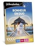 Wonderbox - Coffret cadeau saint valentin - BONHEUR EN DUO - 10 500 Séjours de rêve, repas de chef, soins bien-être prestigieux et séjours sportifs