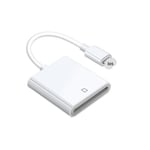 Pluies-Lecteur de carte Flash TF,fente 2 en 1 pour iPhone,iPad,adapté à la carte mémoire,adaptateur de carte Mini SD,2 en 1 - Type iPhone SD Card