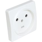 Debflex - prise encastree 20A 2P+T blanc - 703820