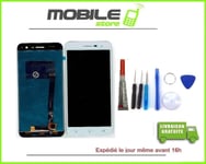 Vitre Tactile + Ecran LCD POUR ASUS ZENFONE 3 ZE520KL Z017D Z017DA BLANC +OUTILS