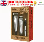 Wahl Corded Hair Clipper With Compact & Personal Trimmer Complete Grooming Kit.