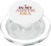 In My auntie Era auntie life funny Baby Announcement PopSockets PopGrip for MagSafe