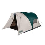Coleman Tente de Camping cabane avec Protection Contre Les intempéries Unisexe, Evergreen, 4 Personnes