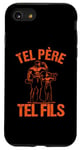 Coque pour iPhone SE (2020) / 7 / 8 Tel père tel fils accessoire musculation bodybuilding humour