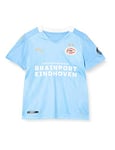 Puma Children's PSV Away Shirt Replica Jr with Sponsor Jersey, Team Light Blue White, 164