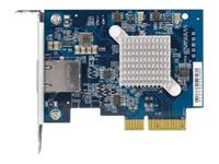 Qnap Qxg-10G1t - Nettverksadapter - Pcie 3.0 X4 Lavprofil - 10Gb Ethernet X 1 - For Qnap Ts-1232, 1277, 253, 453, 473, 677, 832, 853, 877, 477, 7S, 477, 7S , 872, 873