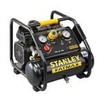 Fatmax Compresseur professionnel, compresseur sans huile silencieux, compresseur à faible bruit 59 dB(A), horizontal, 1.5 ch, 8 bar, cuve 6 l