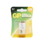 New GP BATTERIES 9V 1PK Ultra Batteries C Pack of 1