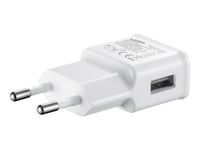 Samsung Eta-U90ewe - Strømadapter - 2 A (Usb) - På Kabel: Micro-Usb - Hvit - For Galaxy Ace 3, Core, Mega, Note 10, Note 8.0, S4, Tab 3, Xcover, Y Duos  Gt-C3520, E1270