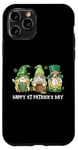 Coque pour iPhone 11 Pro Gnomes irlandais heureux de la Saint-Patrick