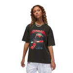 T-Shirt Nike Jordan Wmns Heritage Tee " Black " Noir Femme FB5137 010 Manche