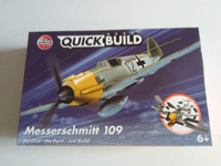 BN Airfix J6001 Quick Build Messerschmitt 109 Aircraft Model Kit Pre-Coloured