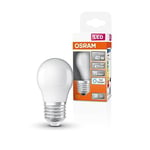 OSRAM LED Star Classic P40 LED lampe pour la prise E27, forme de goutte, look Matt, 470 lumens, blanc de jour (6500k), remplacement des ampoules 40W conventionnelles, non dimmables, 1 pack