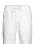 Anerkjendt Aklt James Cot/Linen Ela Shorts Vit