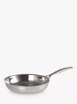 Le Creuset 3-Ply Uncoated Stainless Steel Frying Pan, 24cm