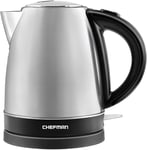 Chefman Stainless Steel Electric Kettle w/ - U.k. Version 