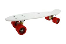 Ridge Retro 27 Skateboard complet Blanc/Rouge 27" x 7,5" - 69 cm