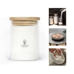 Anoud Bougie Bougie Bougies Granules Sand Wax Décoratifs Spéciaux Illumine et Harmonise les Moments spéciaux - Special Bundle Bocal en verre 400g et 10 Wicks mèches