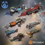 Dropfleet Commander BNIB Resistance Core Ships