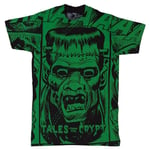 Kreepsville 666 Tales From the Crypt Jumbo Frankenstein Horror T Shirt MTJECFG