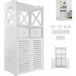 Dayplus - Armoire de rangement double porte armoire au sol pvc Home armoire de rangement