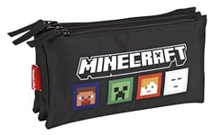 Minecraft TNT Perona 59065 Triple Flat Pencil Case, Colour, Casual