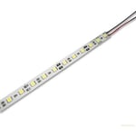 Outlet: Solid alu LED strip - 1 meter, 60 led, extra kraftfull, 18W, 12V - Kulör : Varm