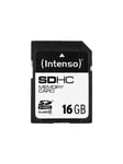 Intenso Class 10 - flash-minneskort - 16 GB - SD