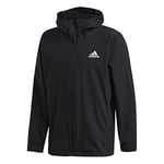 Adidas Bsc 3S Rain.Rdy Sport Jacket - Black, XXX-Large